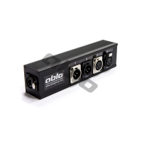 Stagebox / spliter AES/RJ45  4x XLR żeński + RJ45